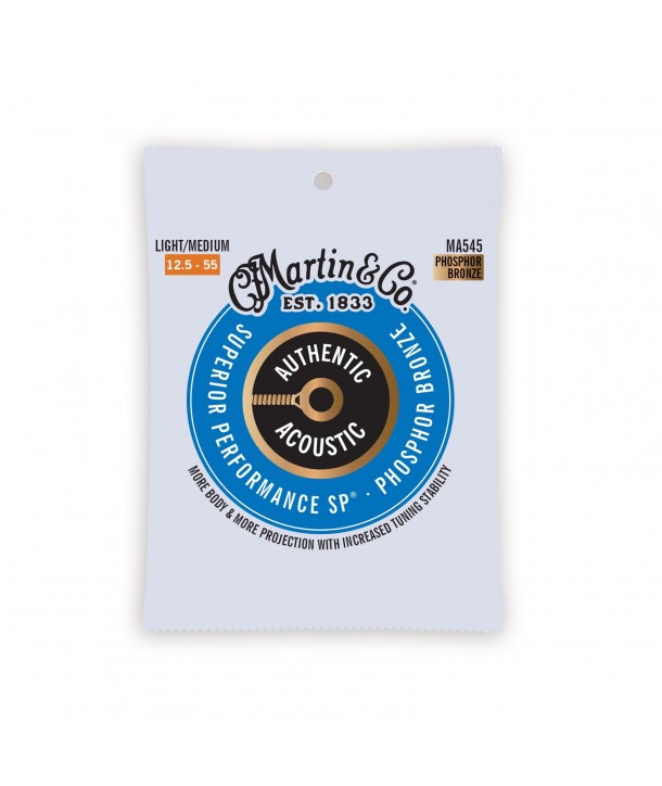 Westerngitarresaiten Authentic SP 92/8 Phosphor Bronze light-medium 12,5-55