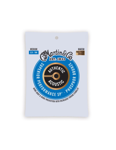 Jeu de cordes folk Authentic SP 92/8 phosphore-bronze medium 13-56