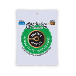 Jeu de cordes Folk Authentic Silked 92/8 phosphore bronze medium 13-56