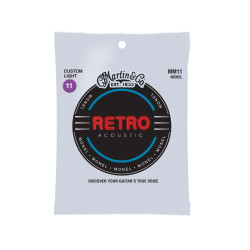 Acoustic strings set Monel Retro Custom-light 11-52