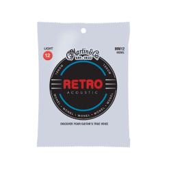 Jeu de cordes folk Monel Retro Light 12-54