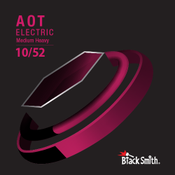 Jeu de cordes électriques AOT Coated Nickel Medium Heavy 10-52
