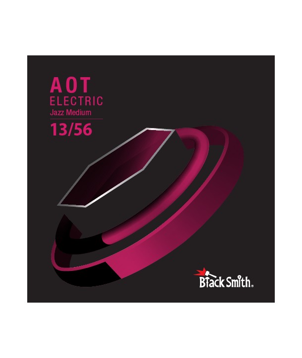 Jeu de cordes électriques AOT Coated Nickel Jazz Medium 13-56