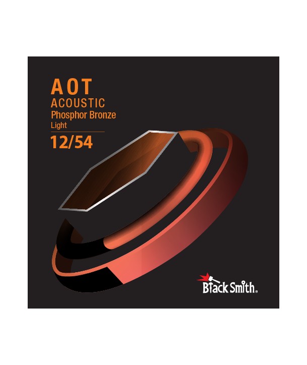 Jeu de cordes Folk AOT Phosphore-bronze Light 12-54