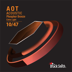 Acoustic strings set AOT Phosphor bronze Extra-light 10-47
