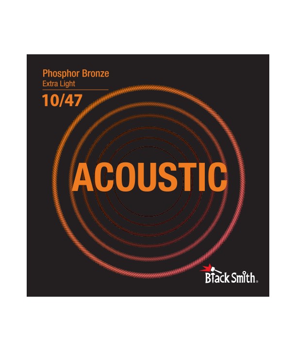 Jeu de cordes Folk Phosphore-bronze Extra-Light 10-47