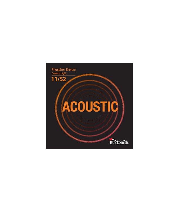Acoustic strings set Phosphor bronze Custom-light 11-52