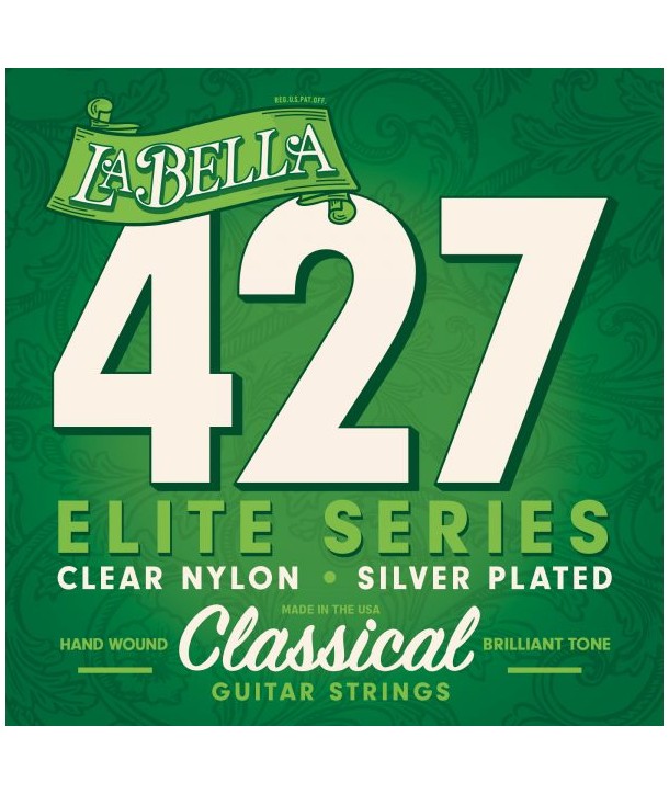 Jeu de cordes classiques Elite Nylon clair