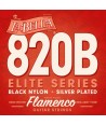 Jeu de cordes classique Série Elite Flamenco Nylon Noir 820-B