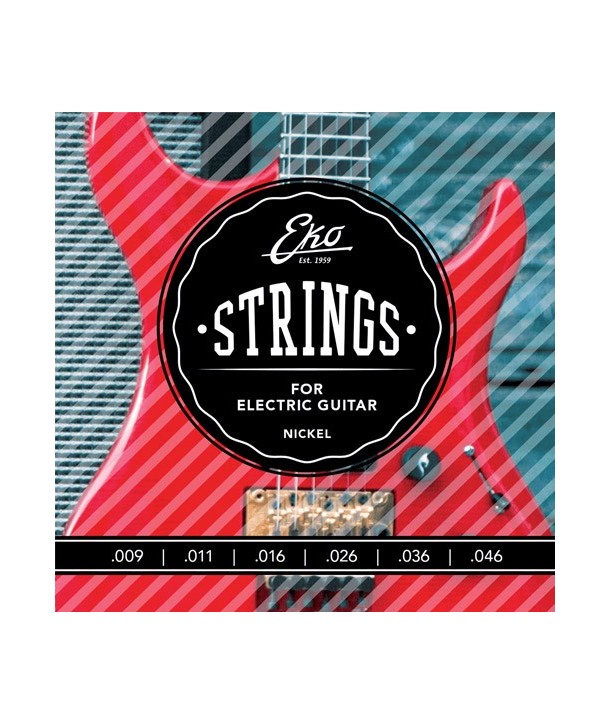 Acoustic strings set nickel light 9-46