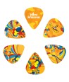 Lot de 10 médiators Meet The Beatles Souples