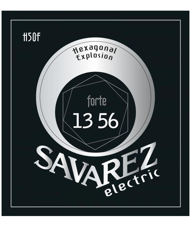 Jeu de cordes électriques Hexagonal Explosion Forte 13-56