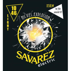 Jeu de cordes électriques Nickel Explosion Light 10-46 avec sol filé
