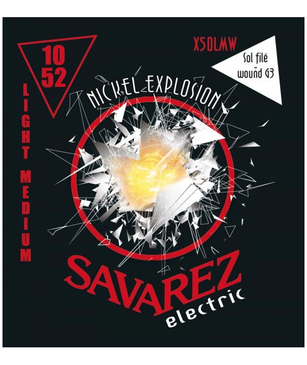 Juego de Cuerdas eléctrica Nickel Explosion Light-Medium 10-52