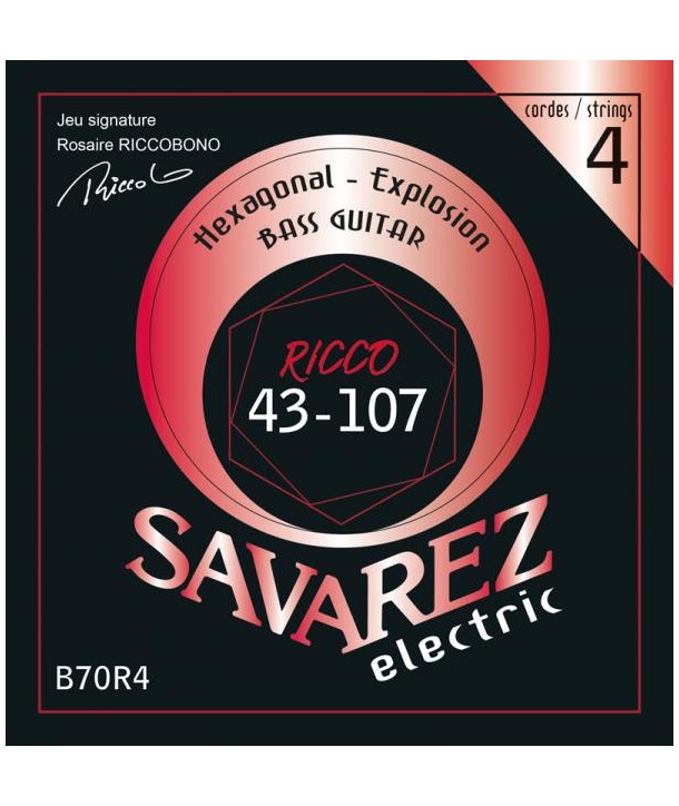 Bass strings set Hexagonal Explosion Medium 45-105