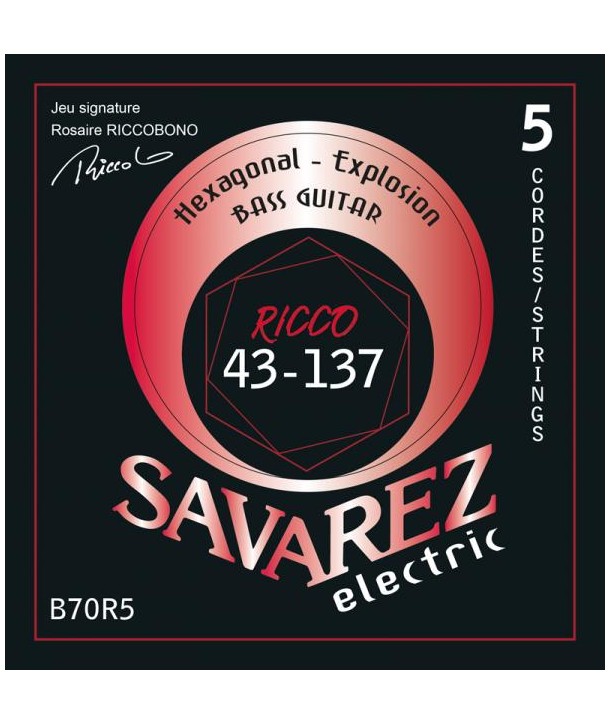 Bass strings set Hexagonal Explosion Medium 45-105