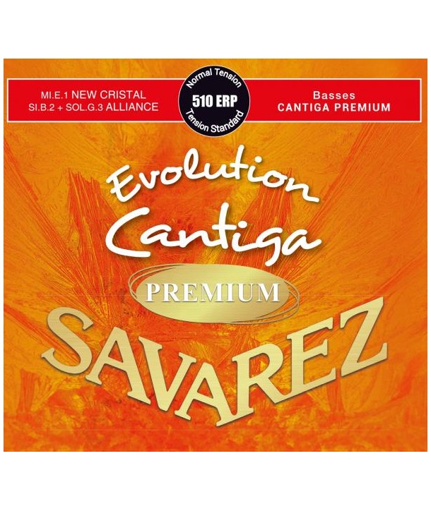 Jeu de cordes classique Evolution CANTIGA Premium tension Forte 510AJ