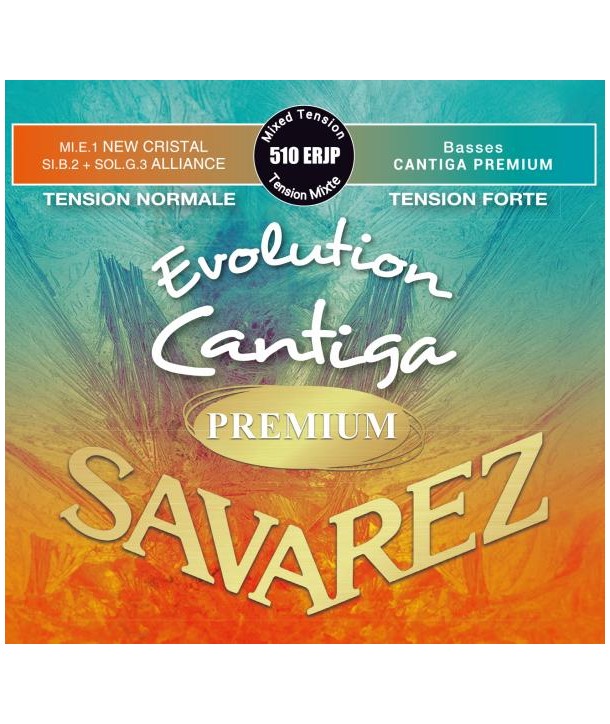 Jeu de cordes classique Evolution CANTIGA Premium tension Forte 510AJ