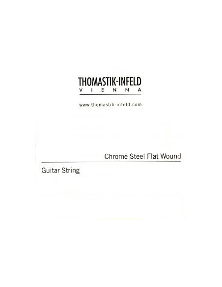 Corde à l'unité pour Guitare Classique Série N Superlona Chrome steel flatwound Mi 45