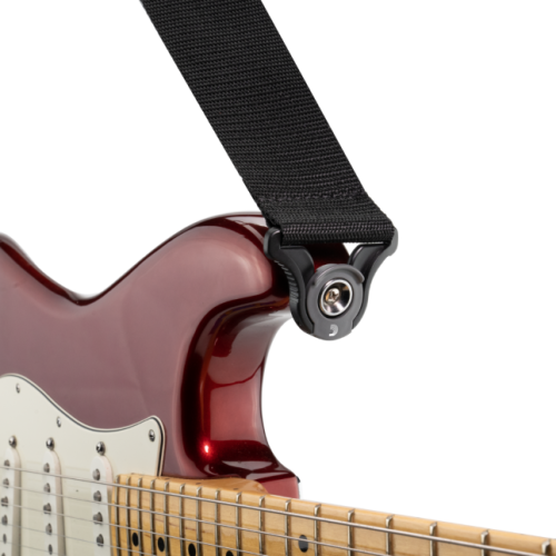 Courroie Auto Lock Polypro pour guitare, noir