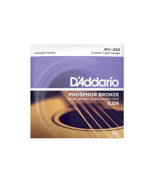 3-Pack für Konzertgitarre Westerngitarresaiten Phosphor Bronze Light 11-52