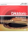 Acoustic strings set 85/15 American Bronze light 13-56