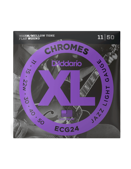 Electric strings set Chrome Jazz light 11-50