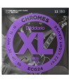 Juego de Cuerdas eléctrica Chrome Jazz light 11-50