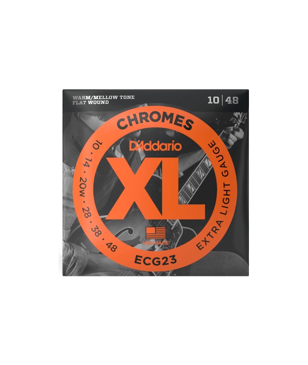 Electric strings set Chrome Jazz extra-light 10-48