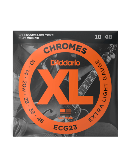 Electric strings set Chrome Jazz extra-light 10-48
