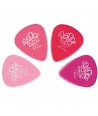 Lot de 4 médiators Octobre rose