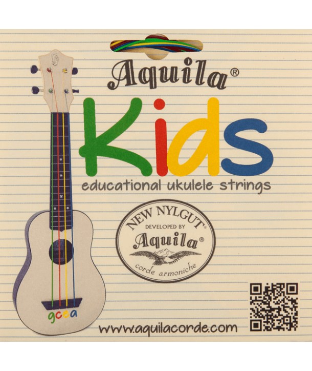 Juego de cuerdas Ukulele Niño Do GCEA Cuerdas coloridas