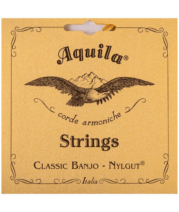 Juego de cuerdas por Banjo Nylgut light gauge