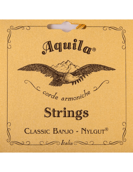 Set of strings for Banjo Nylgut light gauge