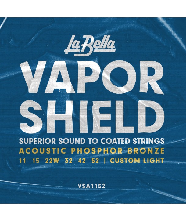 Acoustic strings set Vapor Shield Custom Light 11-52