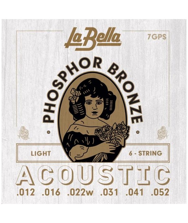 Acoustic strings set Phosphor Bronze Light 12-52