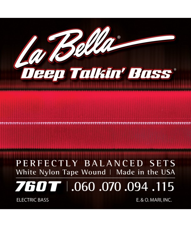 Juego de 4 cuerdas para bajo Deep Talkin 60-115