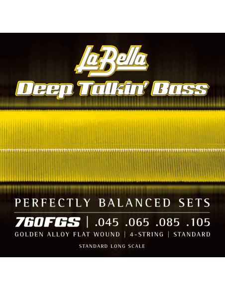 Bass 4 strings set Deep Talkin 45-105