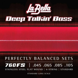 Jeu de 4 cordes Deep Talkin FL 45-105