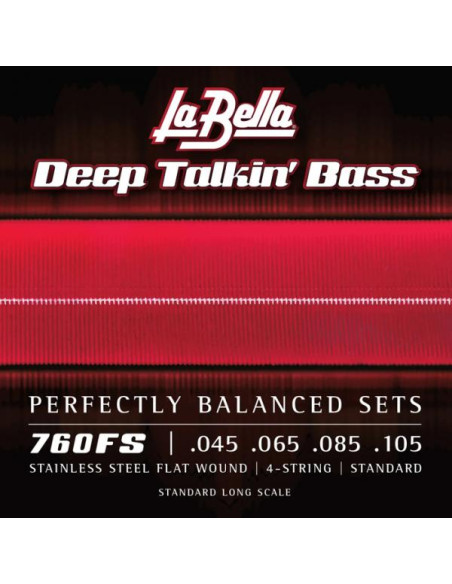 Jeu de 4 cordes Deep Talkin FL 45-105