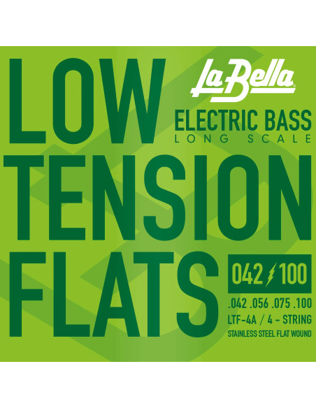 Bass 4 strings set Low Tension FL 43-100