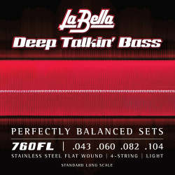 Jeu de 4 cordes Deep Talkin FL 43-104