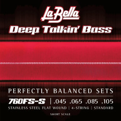 Jeu de 4 cordes Deep Talkin FL 45 - 105