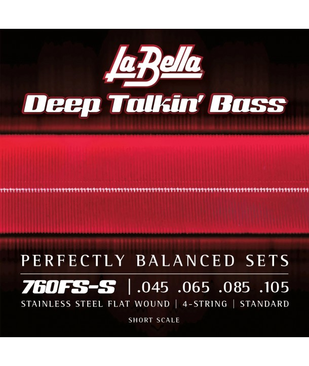 Jeu de 4 cordes Deep Talkin FL 45 - 105