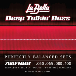 Jeu de 4 cordes Deep Talkin FL 50 - 100