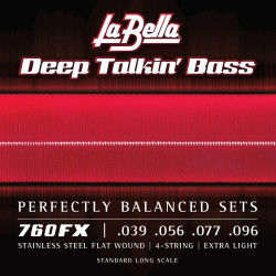 Jeu de 4 cordes Deep Talkin FL 39-96