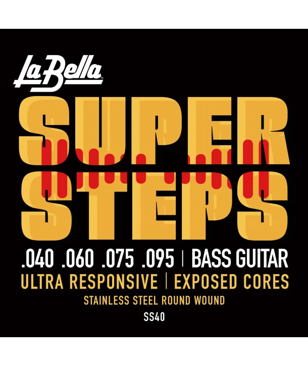 Jeu de cordes Basse Super Steps Extra Light 40-95