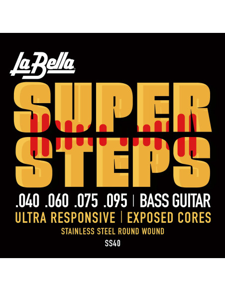 Jeu de cordes Basse Super Steps Extra Light 40-95