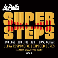 Jeu de 5 cordes Basse Super Steps Custom Light 40-128