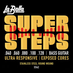 Jeu de cordes Basse Super Steps Custom Light 40-100